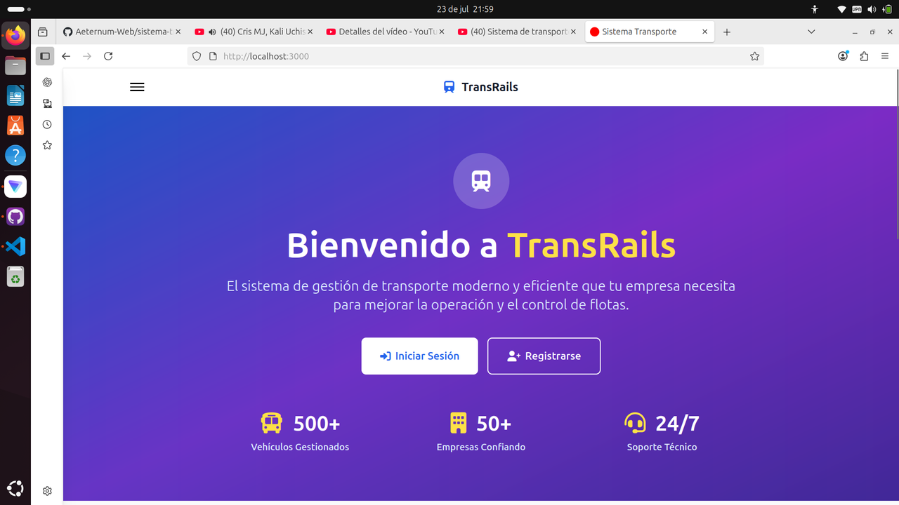 Sistema de transporte