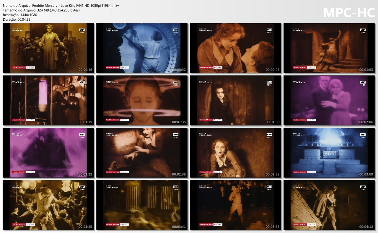 Freddie Mercury - Love Kills (VH1 HD 1080p) [1984]