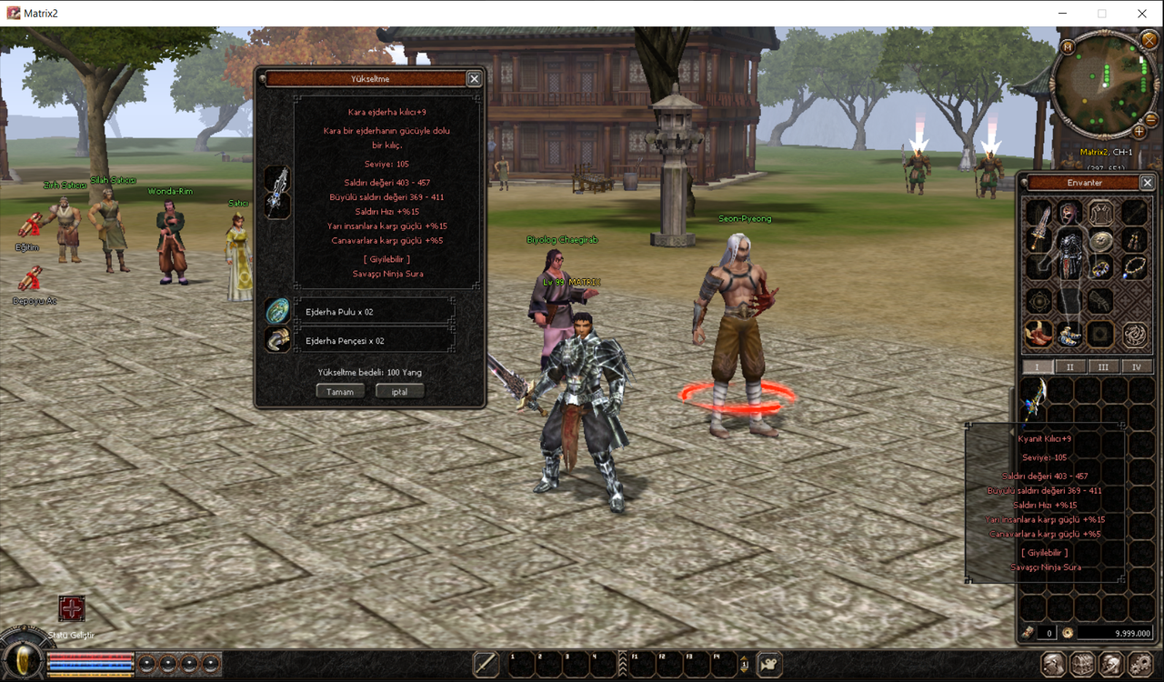 Kara Ejderha Silahları Görseli