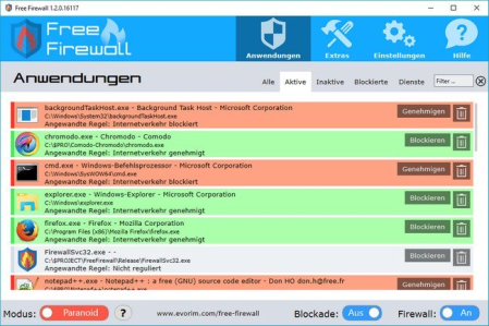 Free Firewall 2.5.3 Multilingual