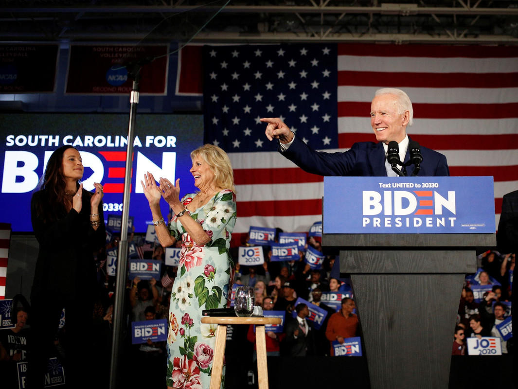 Ashley Biden supporting her dad in his 2020 presidential campaign