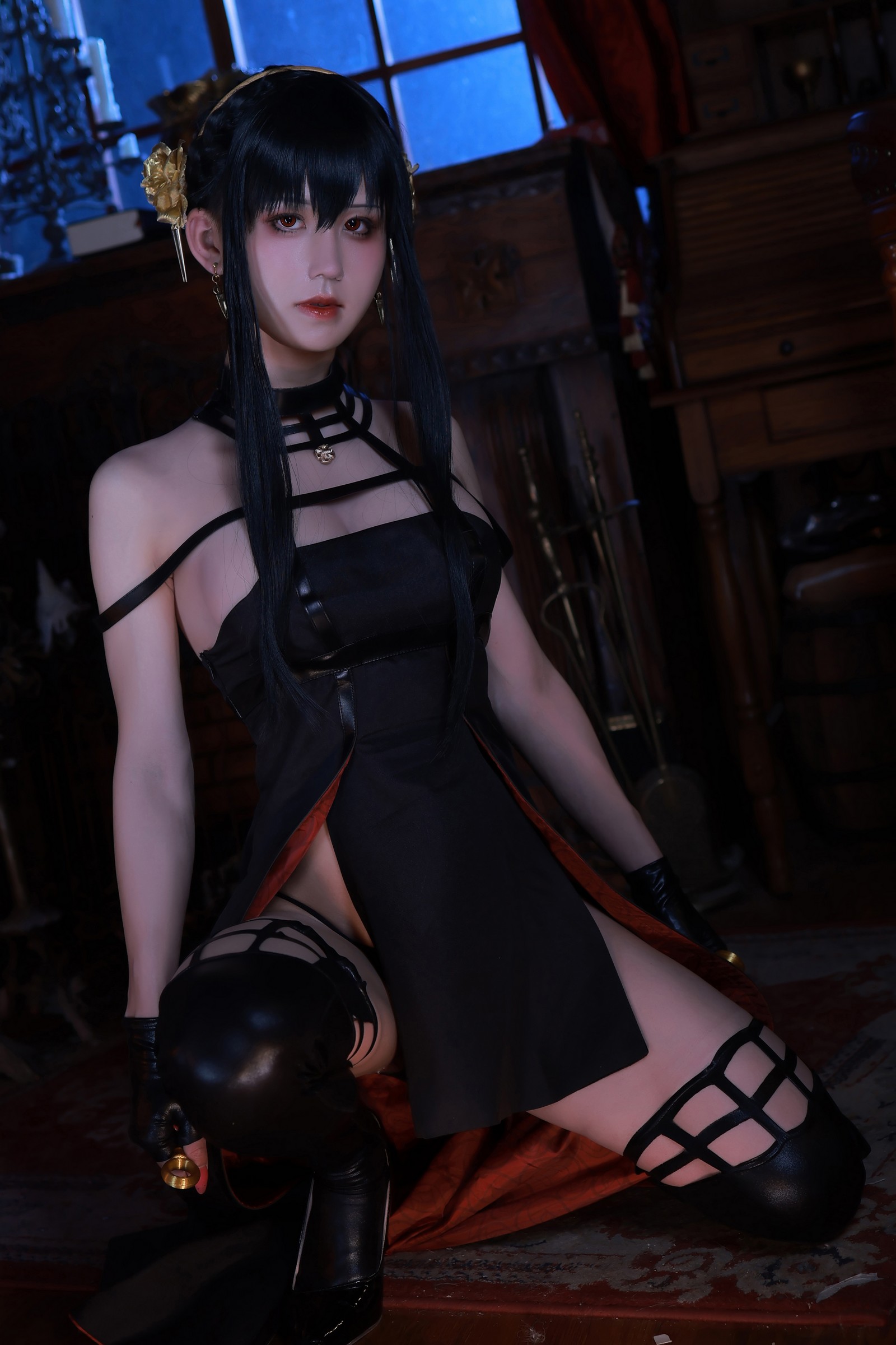 桜满三时 – 约尔 礼服 Cosplay 高清写真集（46P-418.2MB）精美服饰插图7