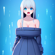 00014-229538595-1girl,_full_body,__12yo_little_girl,_small_breast,_Ice_background,_bare_shoulders,_b