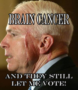 McCain brain cancer