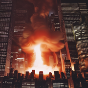 Fire Tornado in NYC