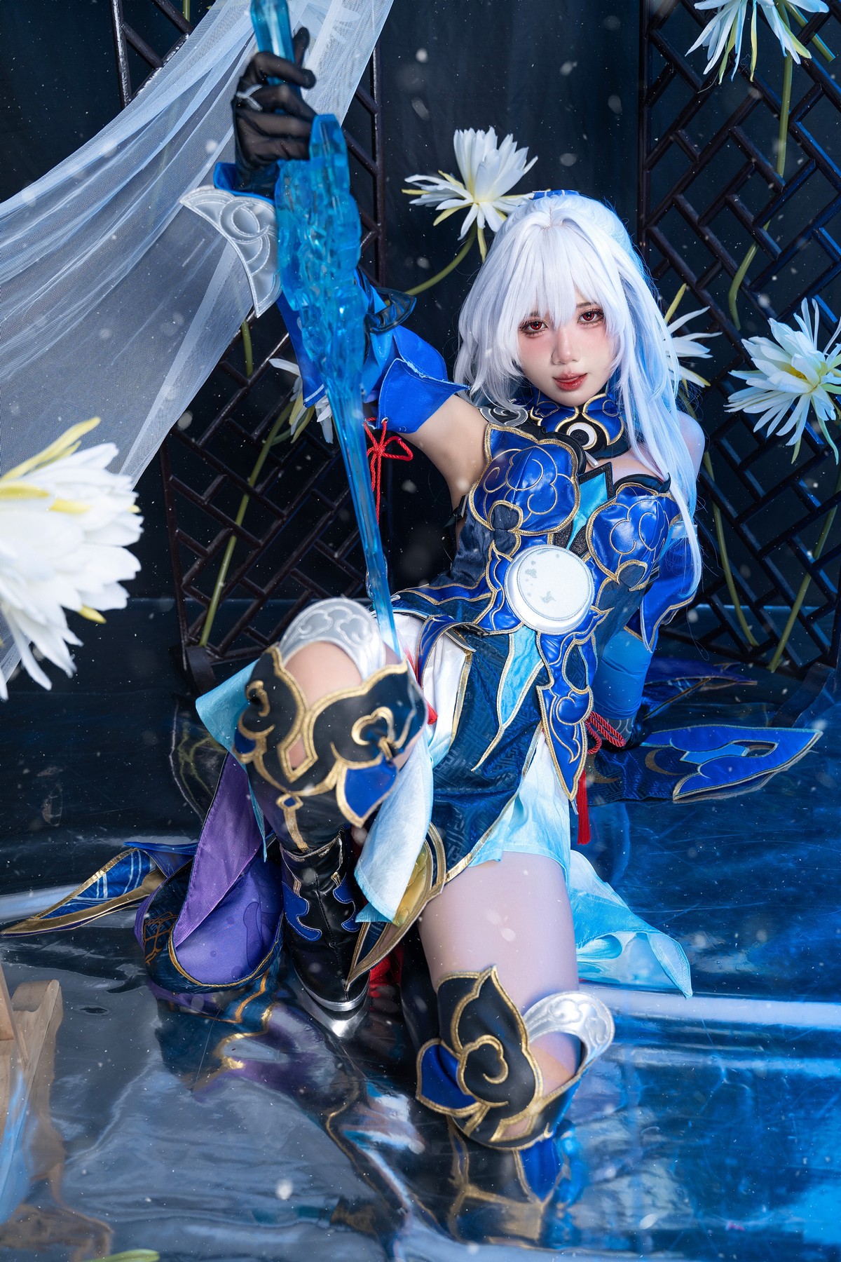 PoppaChan Jingliu Cosplay (Honkai Star Rail) – 40 Photos 344MB插图8