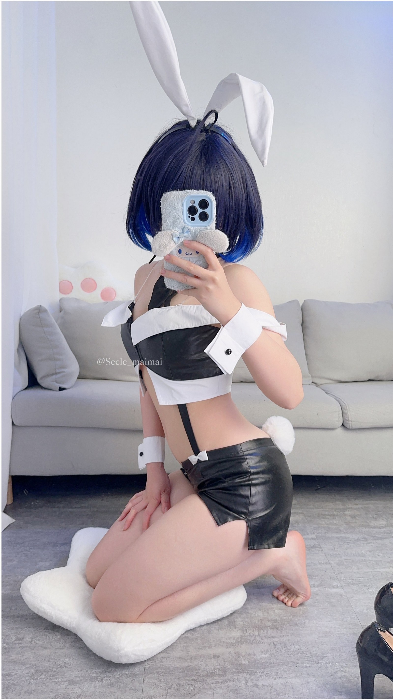 Seele麦麦兔女郎希儿 Cosplay 写真集｜崩坏3高质量高清图包（83P-147.3M）插图5