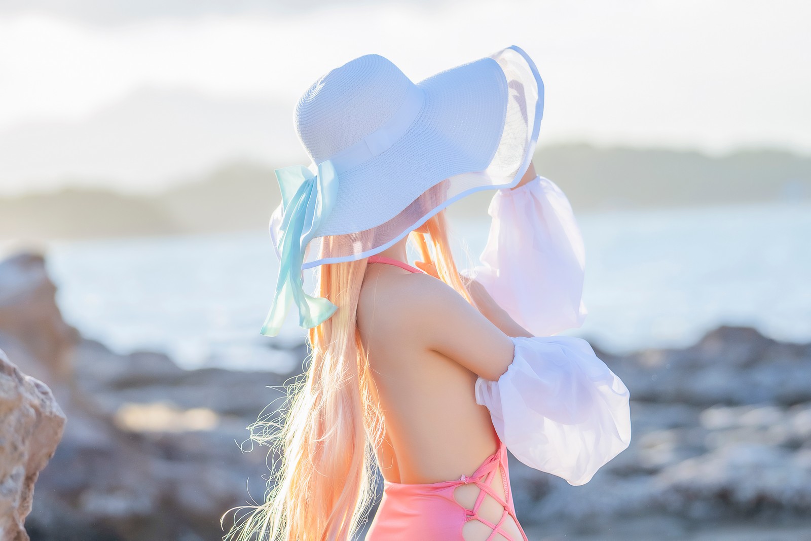 Neko-薇薇 黎塞留泳装 Cosplay 夏日写真合集（25P｜57MB）插图2