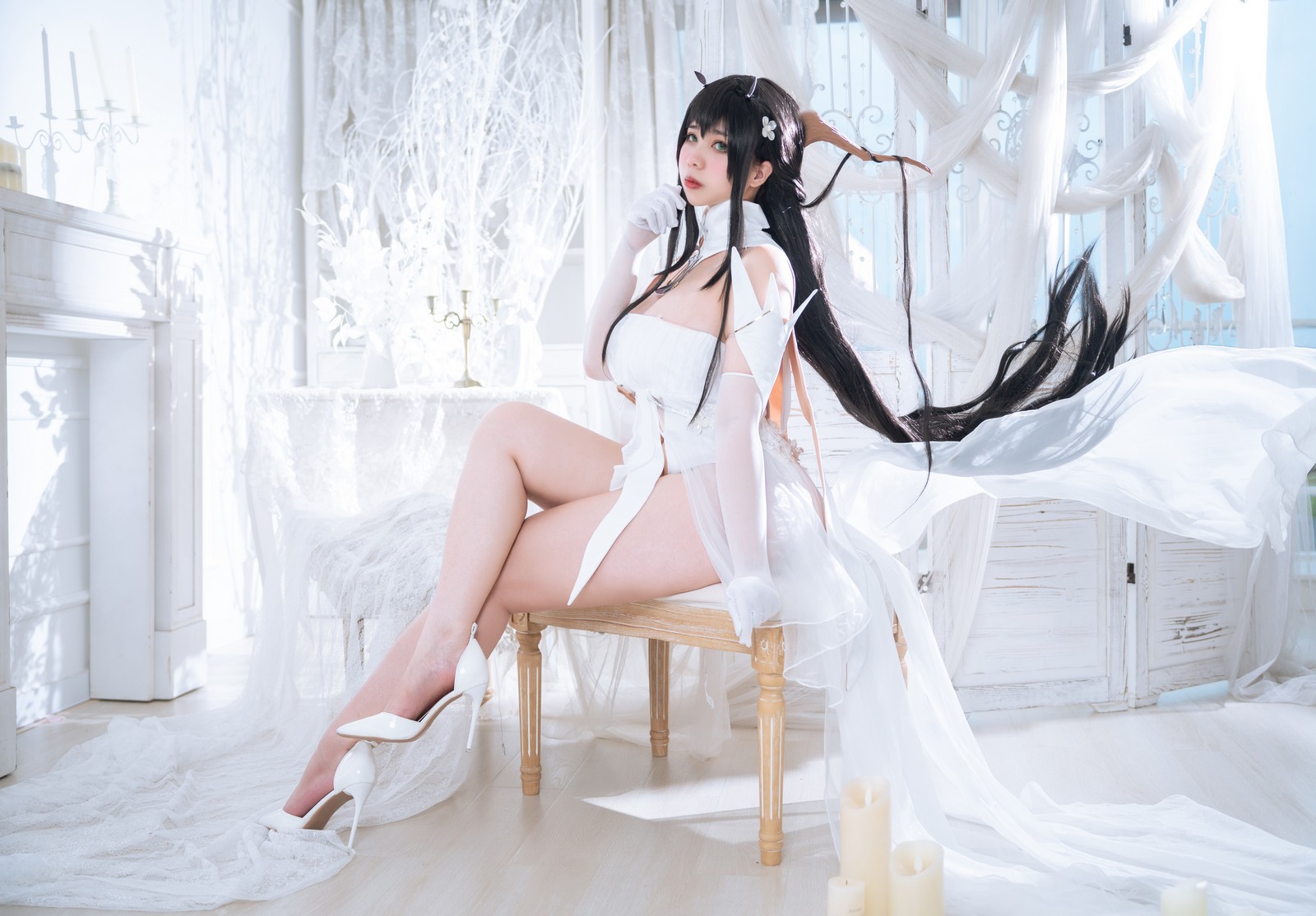 Meroko_魅瞳 – 碧蓝航线 不挠 Cos 高清写真（53P-484.7M）舰娘角色精品合集插图3