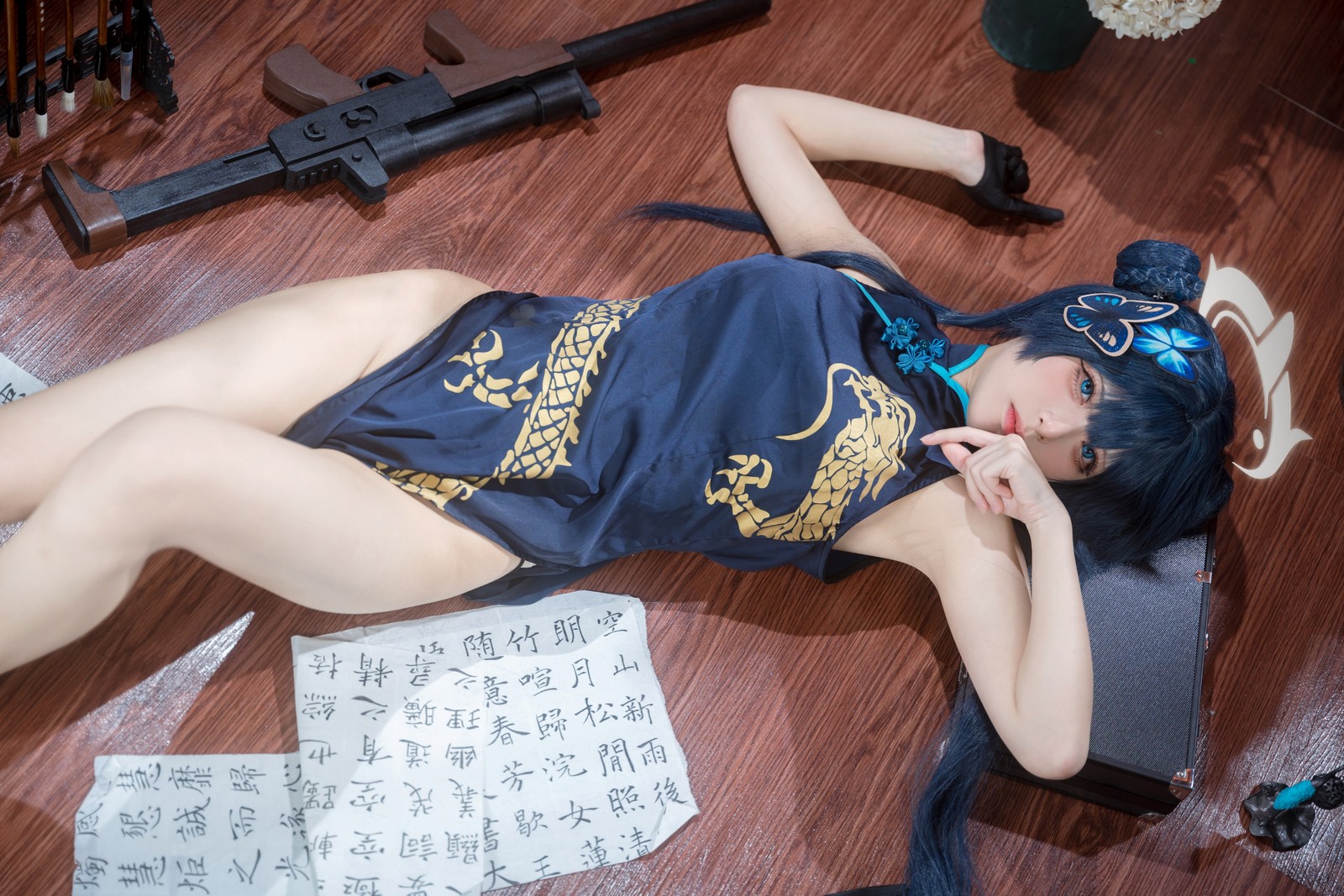 九柒喵 – 碧蓝档案 妃咲 Cos 高分辨率写真（28P-137M）蓝档案角色合集插图2