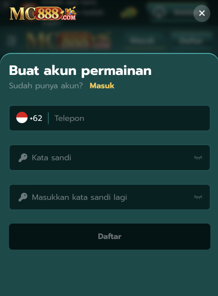MC888 – Login Situs Resmi dengan Navigasi Lebih Modern dan Praktis 3