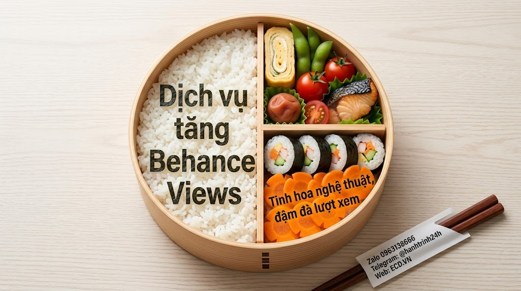 tăng behance views vip portfolio behance