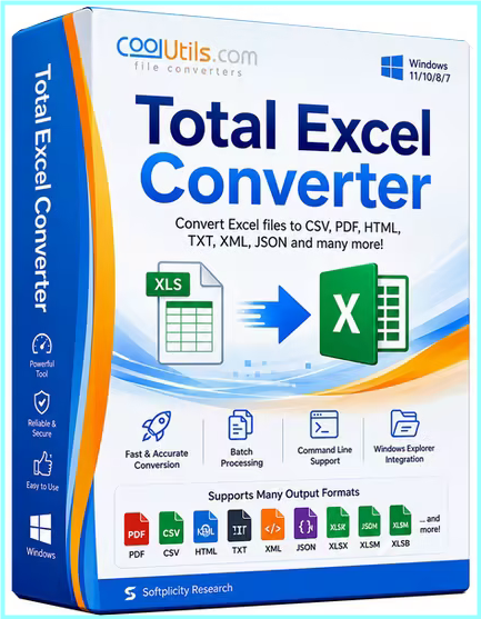 Coolutils Total Excel Converter 7.1.0.158 Multilingual Coolutils Total Excel Converter 7.1.0.158 Multilingual