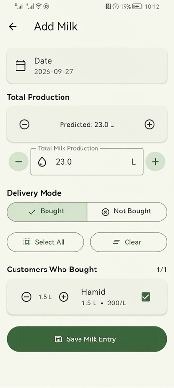 Dairy Farm Management System screenshot 5