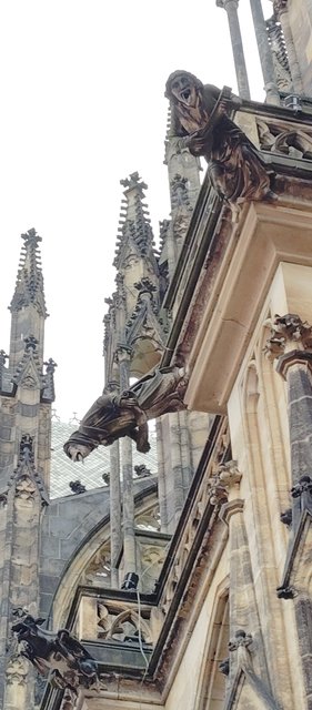 Casa Danzante, Reloj en movimiento y Castillo de Praga - Viena - Bratislava - Praga, Navidad 2024 (53)