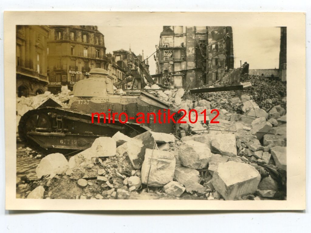 Panzer-Regiment 31, zerstörter Panzer, Renault F