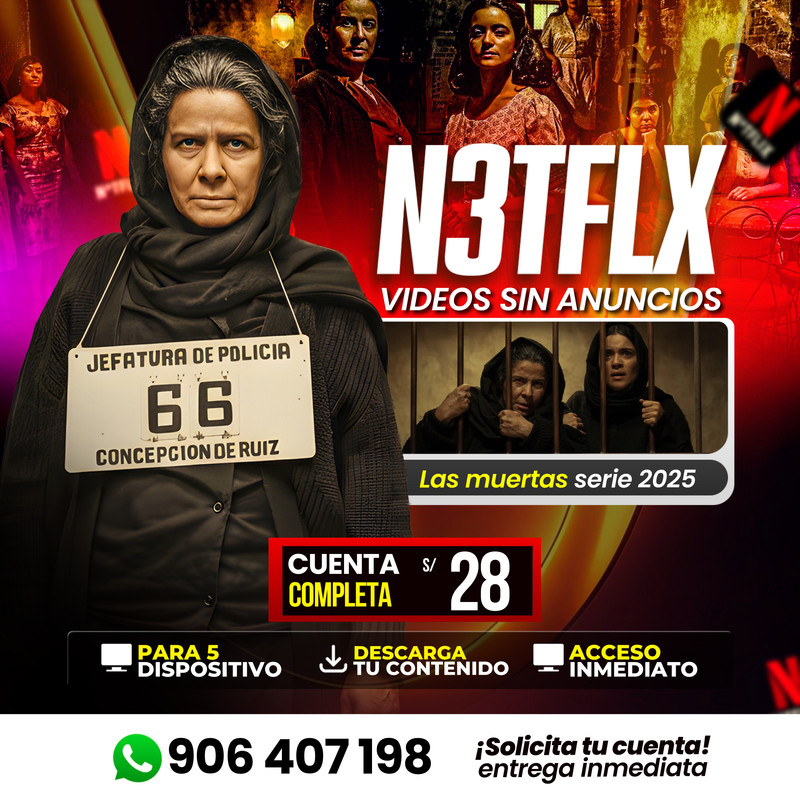 Netflix Cuenta Completa 5 dispositivo