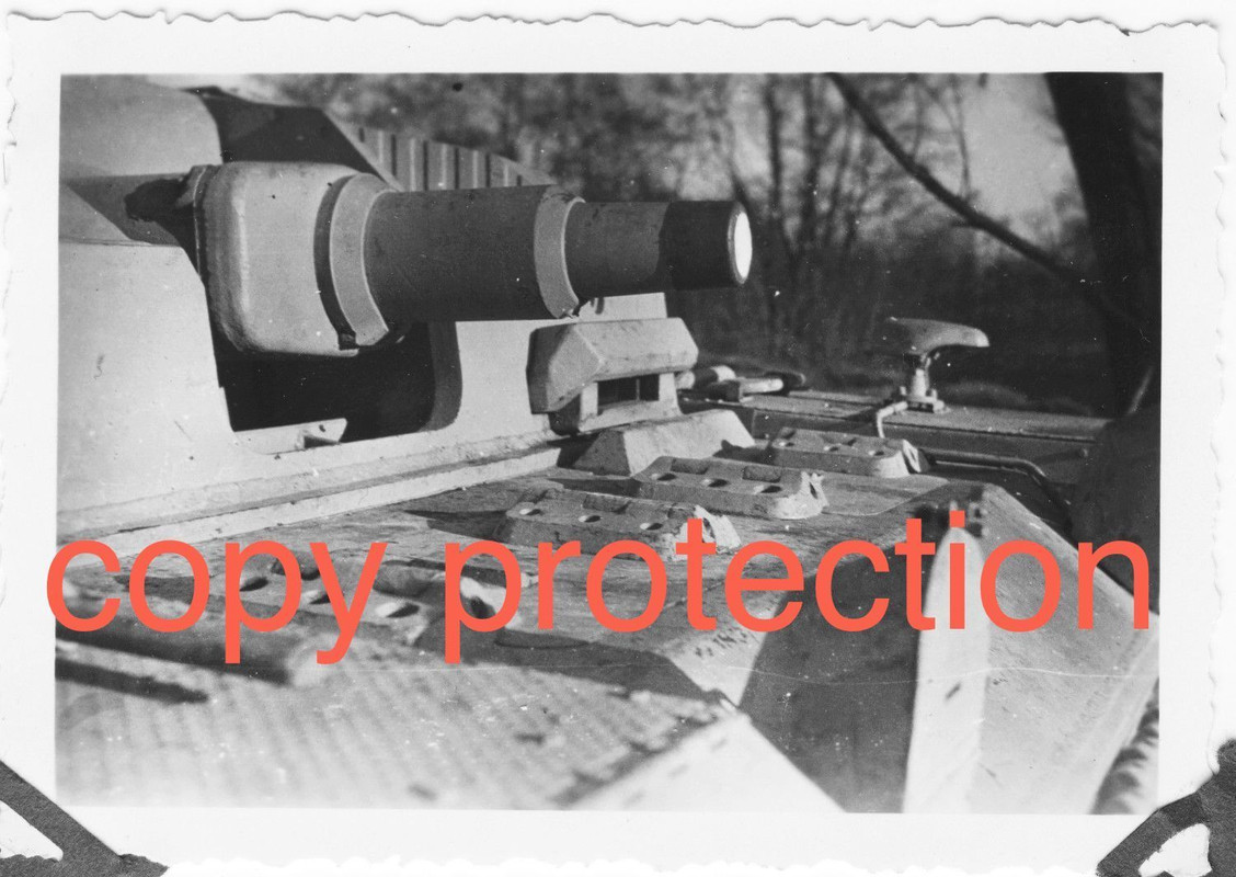 Orig. Fotos Sturmgeschütz III Lehrgang 6.Luftwaffen-Felddivision