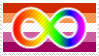 lesbian autistic stamp