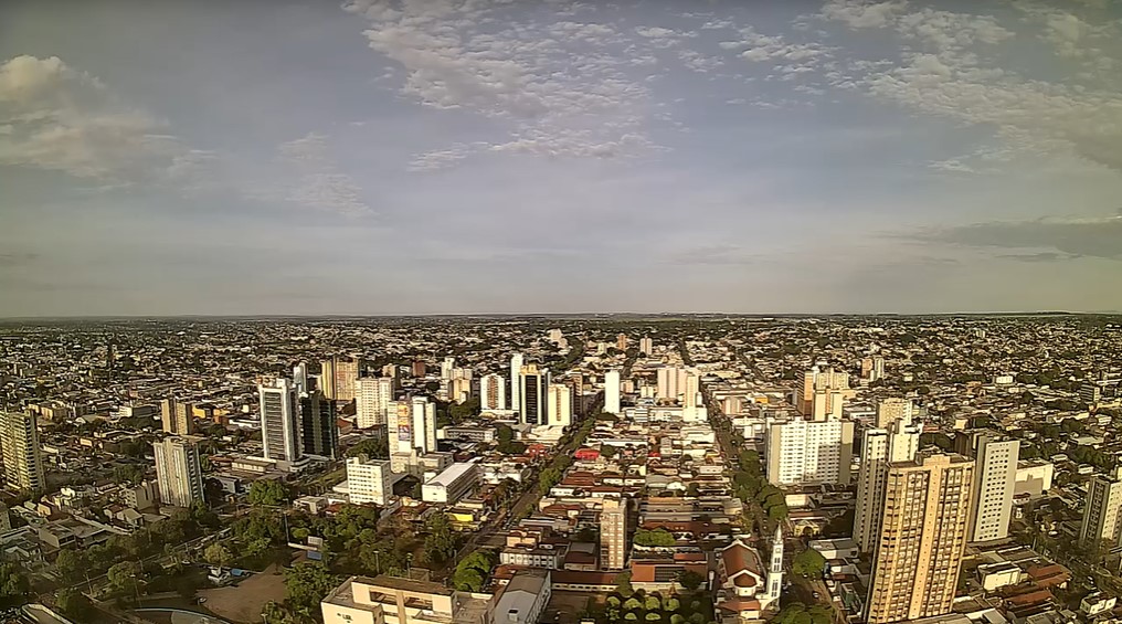 Campo Grande nesta manhã de quarta-feira