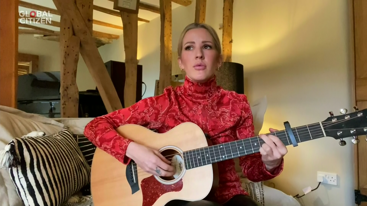 Ellie Goulding - Love Me Like You Do & Burn,One World Together At Home 2020,18 apr[(010964)2020-04-1