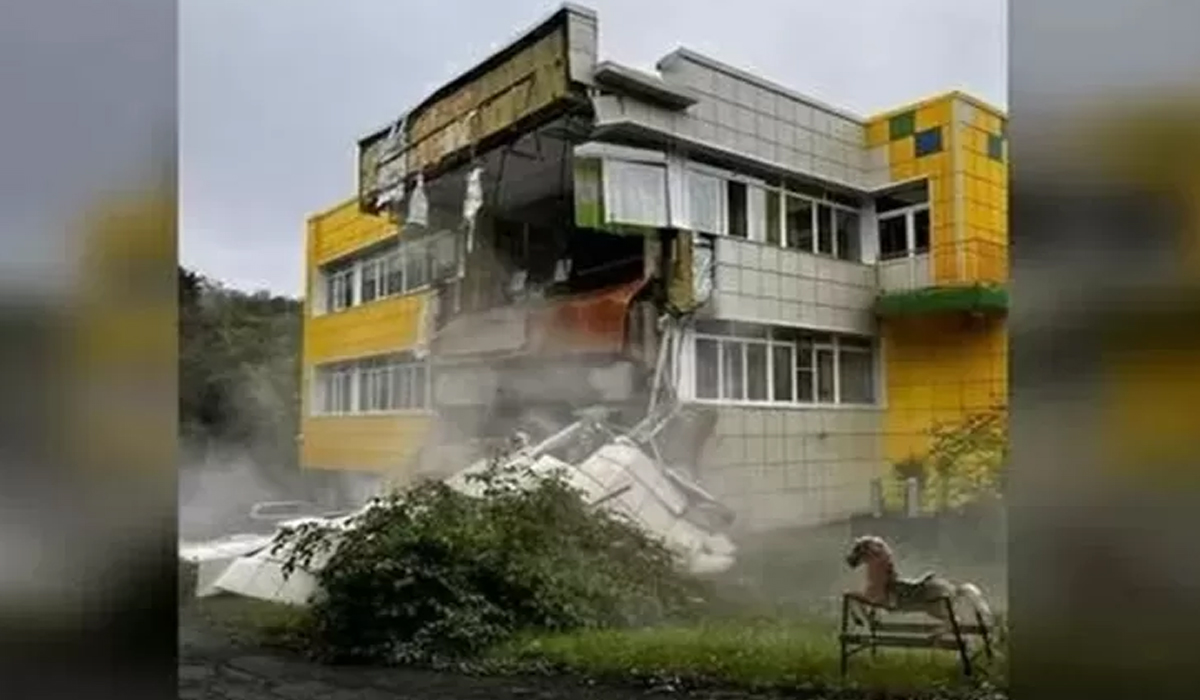 Rusia Diguncang Dahsyat Gempa-Tsunami, Dinding TK Ambruk Warga Panik!
