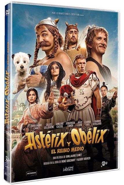 Ásterix y Óbelix, El Reino Medio [2023][DVD9 Full][Pal][Cast/Fra][Sub:Cast][Comedia]