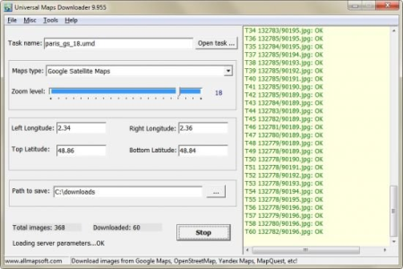 AllMapSoft Universal Maps Downloader 9.958