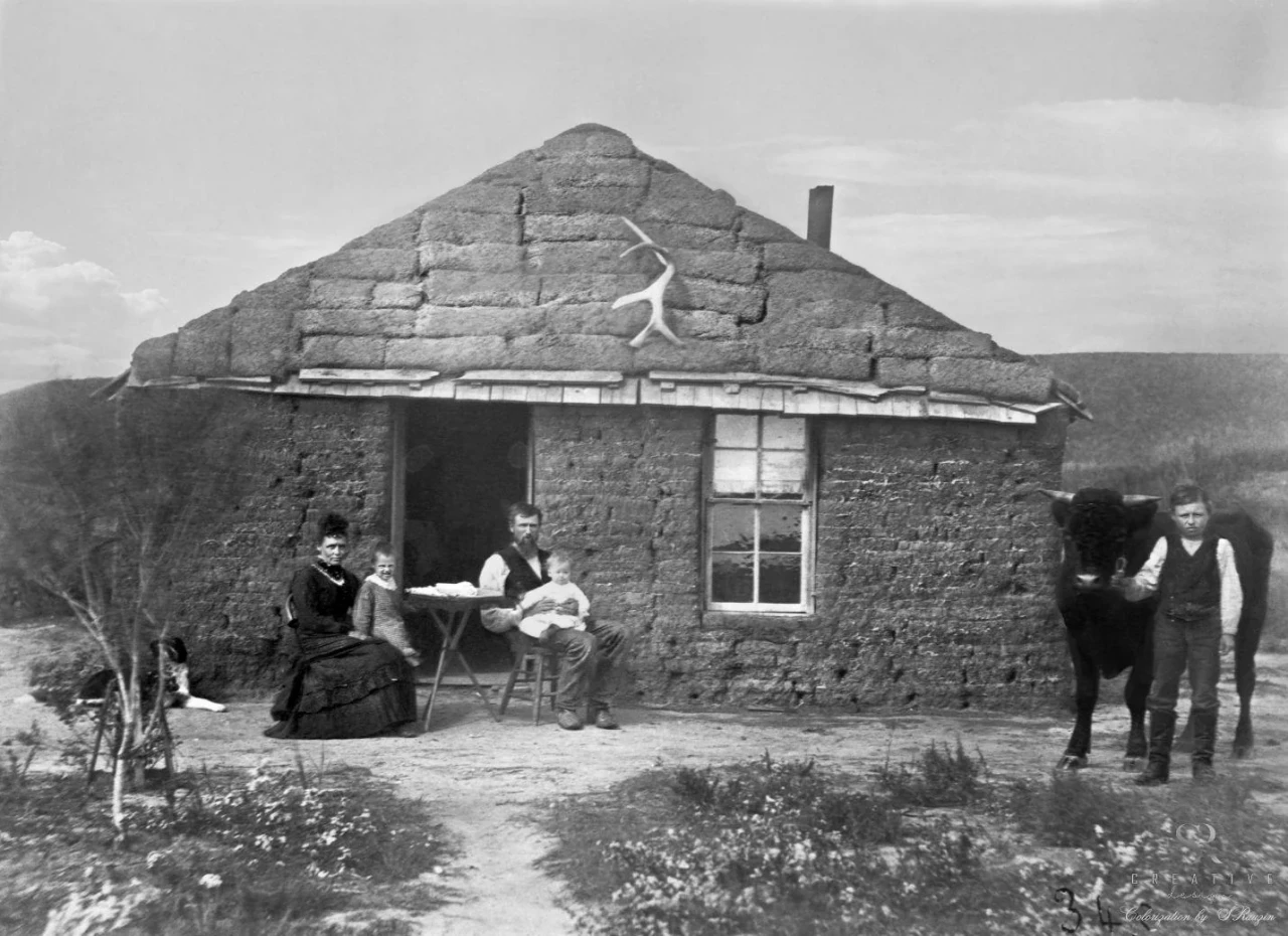 sod-house