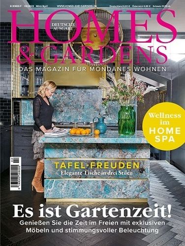 Cover: Homes und Gardens Magazin No 02 März-April 2023