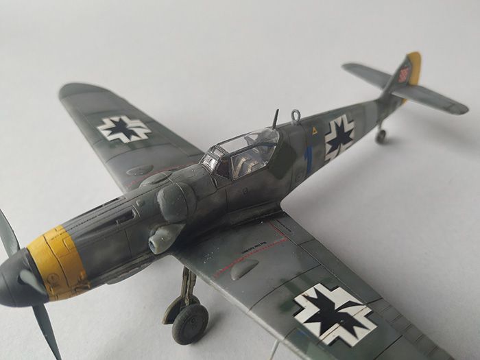 Bf-109G 2.Lj. AZ model i Revell 1/72 Pt.II IMG-20201024-123038