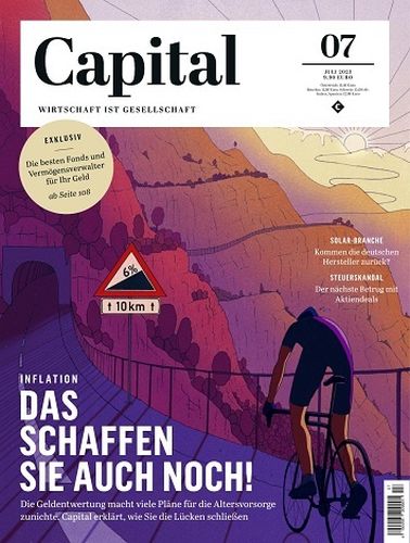 Cover: Capital Wirtschaftsmagazin No 07 Juli 2023