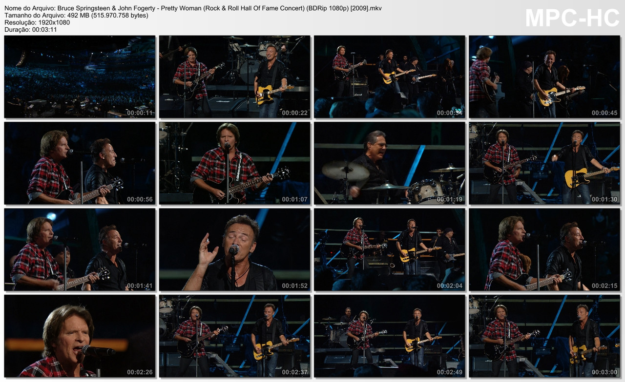 Bruce Springsteen & John Fogerty - Pretty Woman (Rock & Roll Hall Of Fame Concert) (BDRip 1080p) [20
