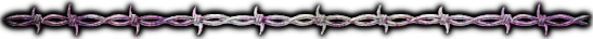 barbed wire divider