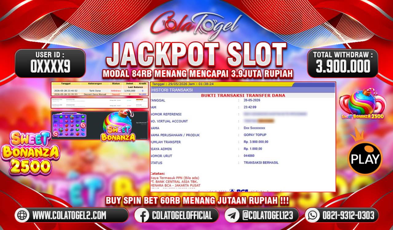 JACKPOT SLOT GACOR!!