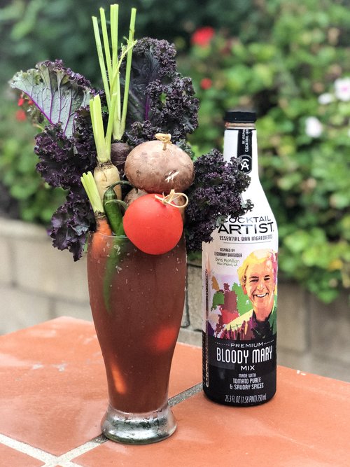 Healthy Vegetable Garden Bloody Mary Recipe