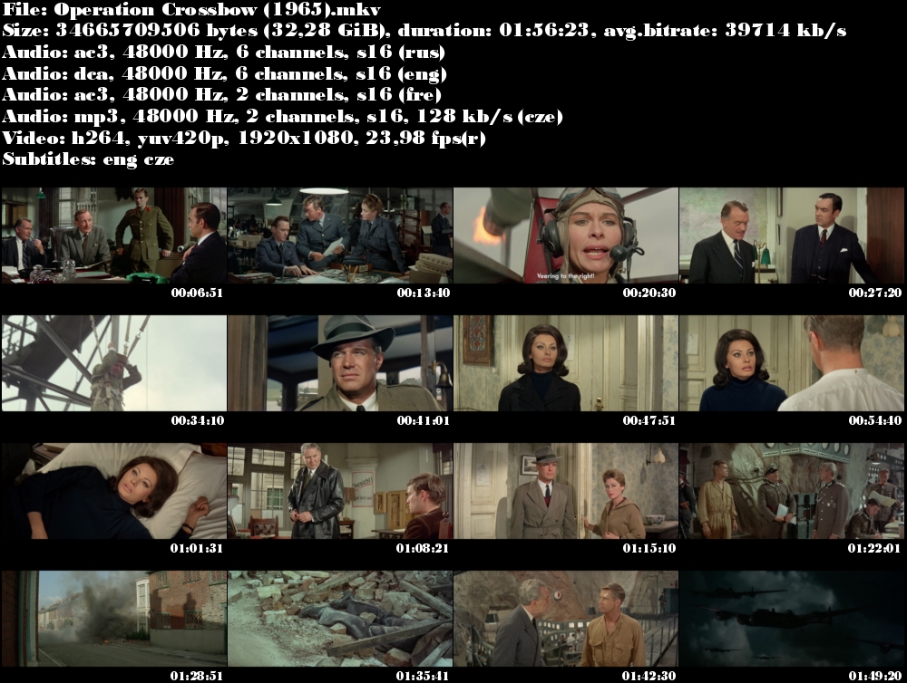 Operace Crossbow / Operation Crossbow (1965)