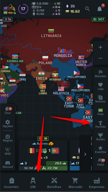 Partido e unidade militar