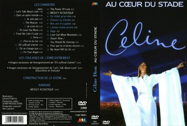 Celine Dion - Au coeur du Stade (1999)