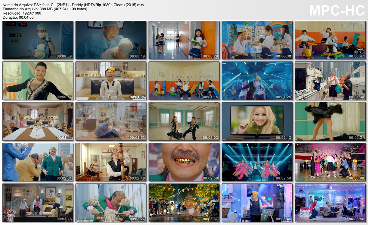 PSY feat. CL of 2NE1 - Daddy (HDTV 1080p Clean) [2015]