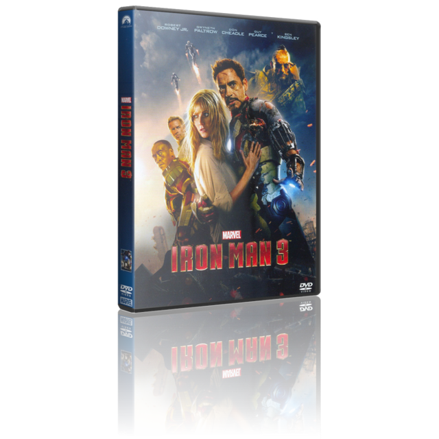 Portada - Iron Man 3 [DVD9 Full][Pal][Cast/Ing/Ita/Tur][Sub:Varios][Fantástico][2013]