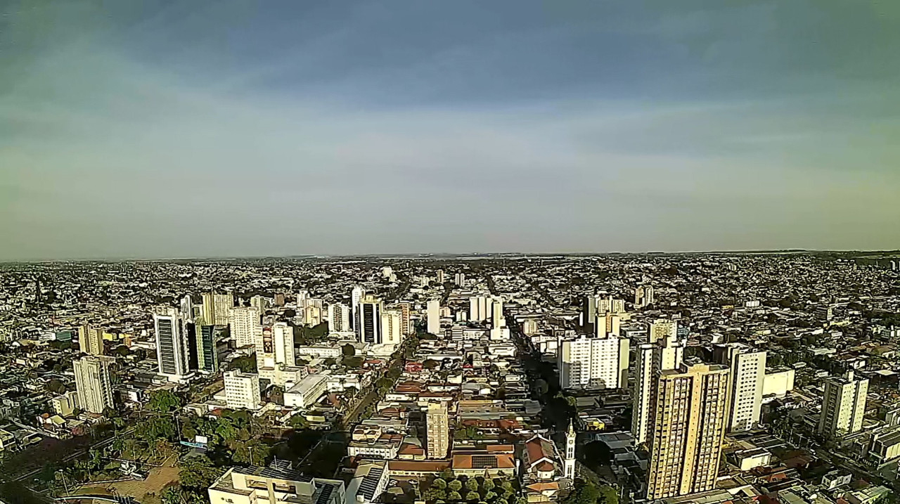 Campo Grande nesta manhã de sábado