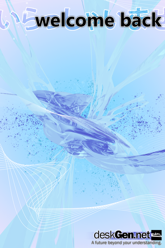 welcomeback (desktopgeneration contest)