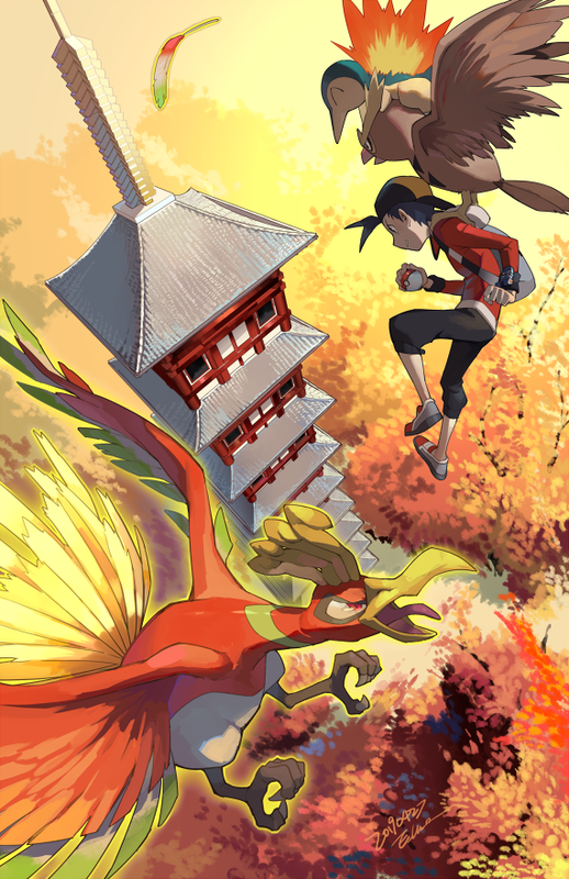 ethan-cyndaquil-ho-oh-and-noctowl-pokemo