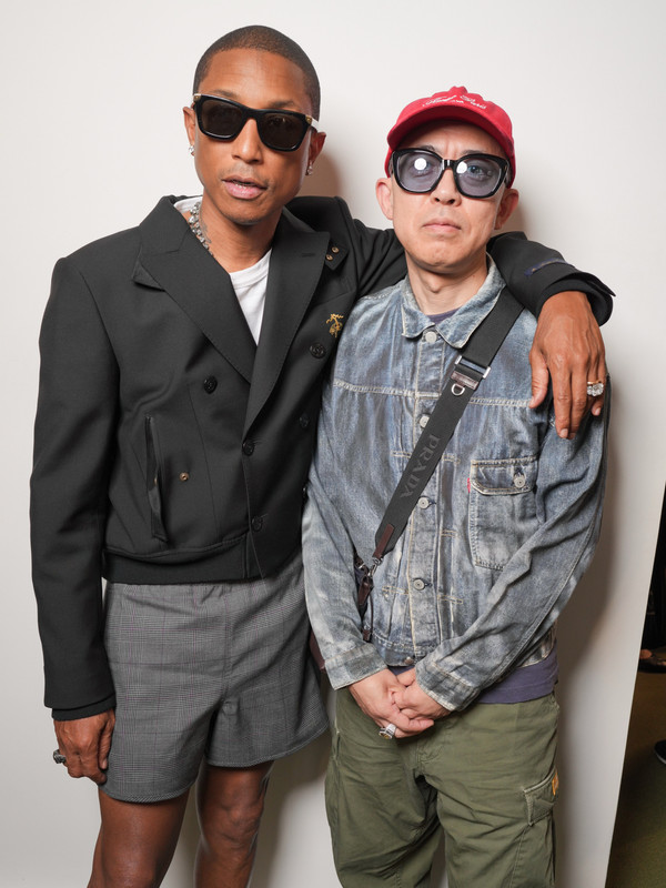 Pharrell At The SACAI SS27 Show In Paris, France —June 29, 2026