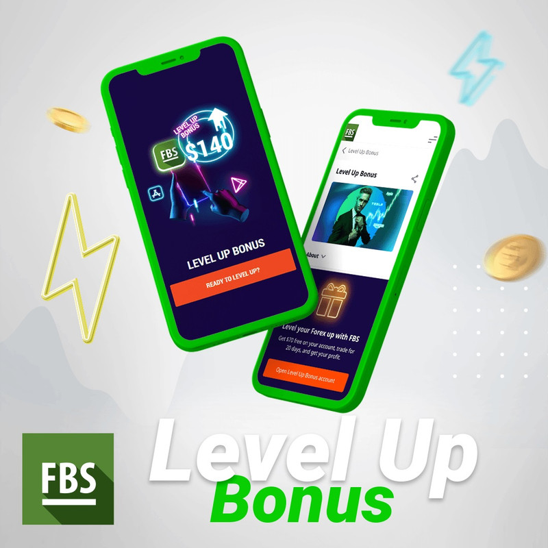 ارفع مستواك في الفوركس مع بونص FBS Level Up!  Level-up-bonus