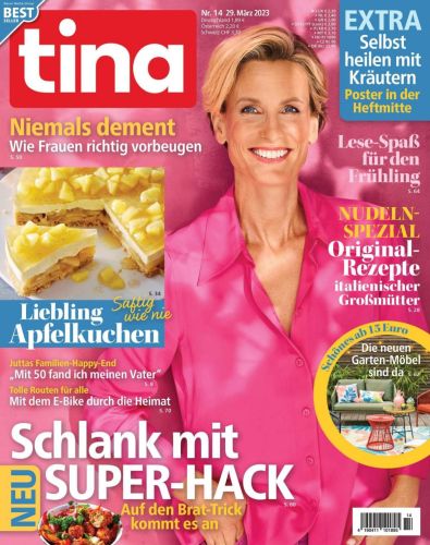 Cover: Tina Frauenmagazin No 14 vom 29  März 2023