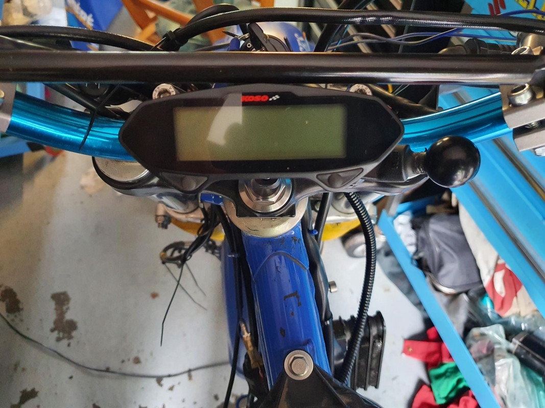 Koso dash blue 1VJ