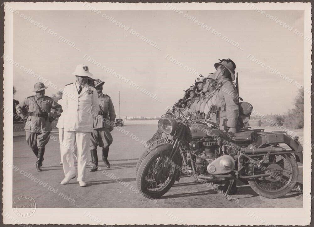 FOTOALBUM Bersaglieri motociclisti Kradmelder Motorrad AFRIKA DAK (2)