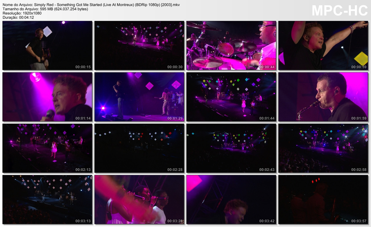 Simply Red - Something Got Me Started (Live At Montreux) (BDRip 1080p) [2003]